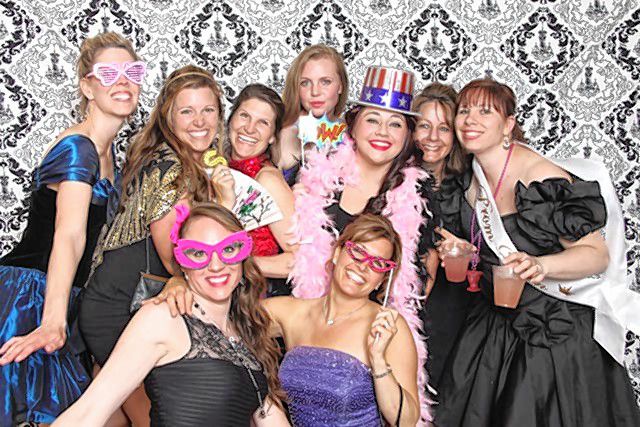 Courtesy photoLook at all that photo booth fun at last year's Concord Mom Prom. Ladies