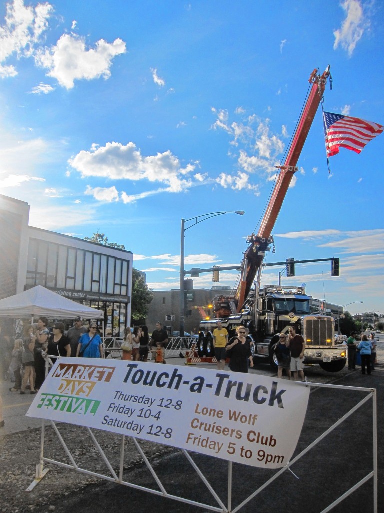 Courtesy photo—You can touch all kinds of trucks (and cars) at this year's Market Days.