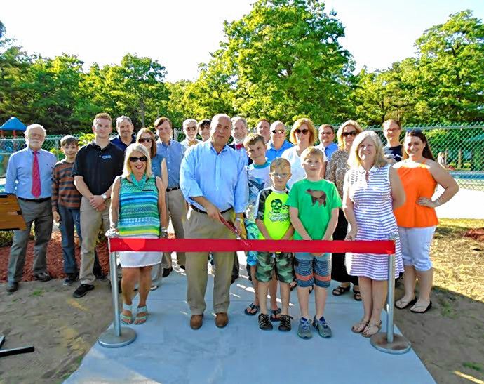 Courtesy photo—Guyette Pool at Rolfe Park got a face lift before opening for the swim season.