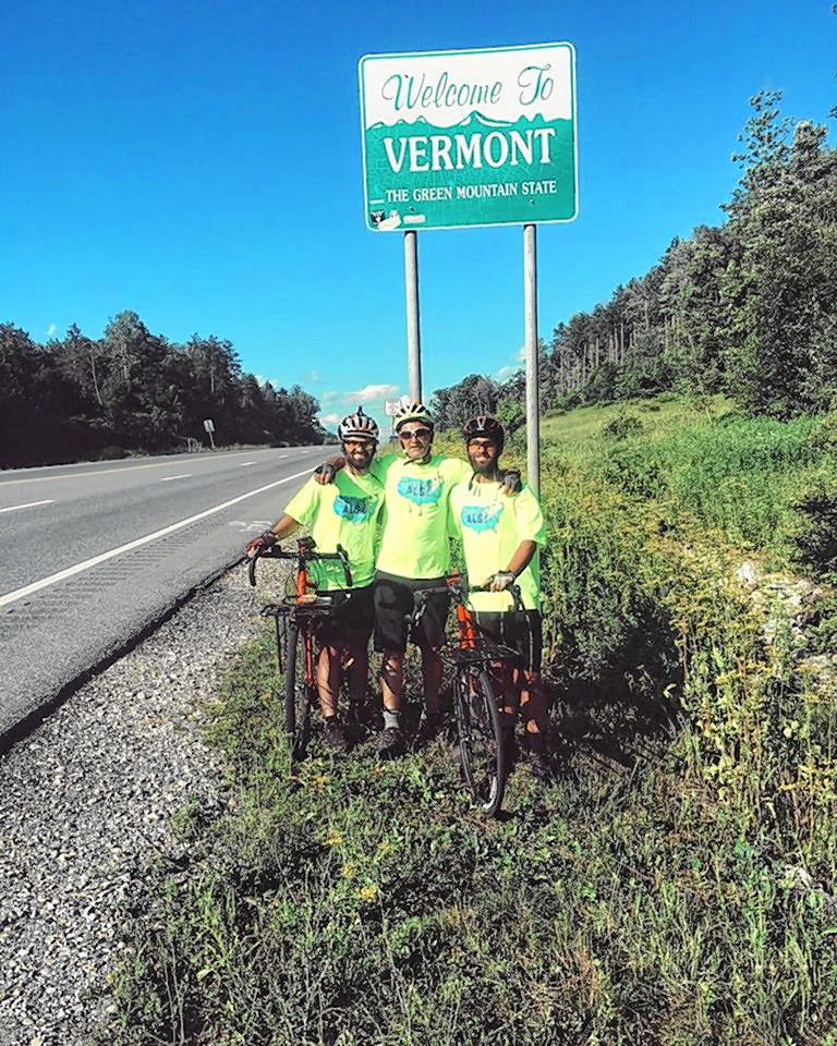 Courtesy—Derek and Sylan Thomson finally completed their 4,500 mile journey across the country to benefit the Connolly Tough Fund