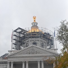 The State House dome is looking mighty shiny