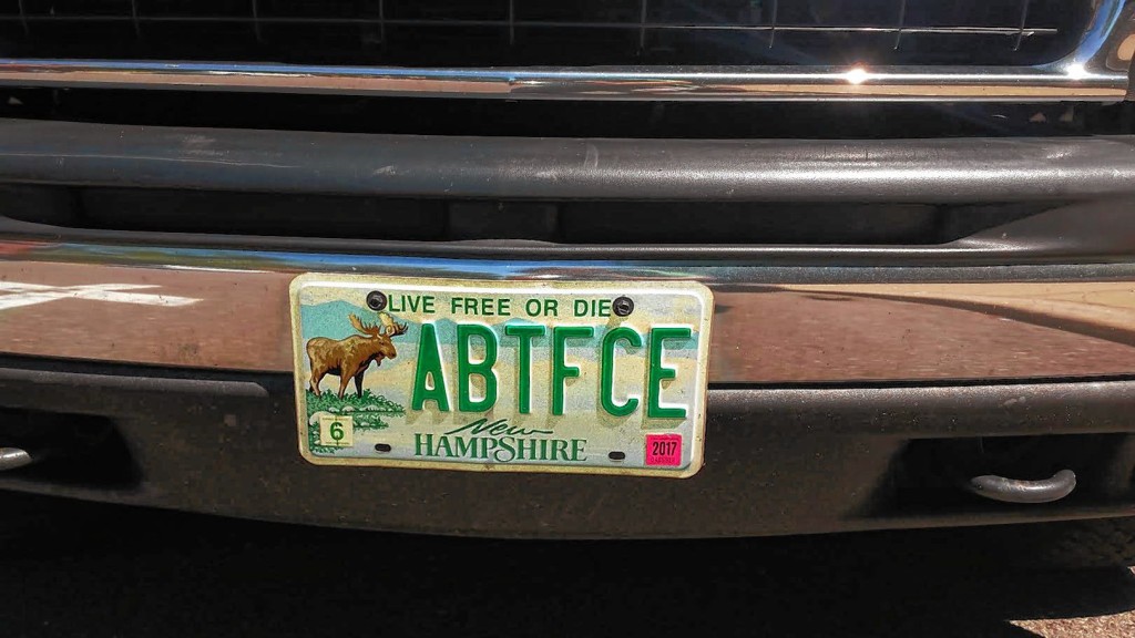 Tim Goodwin—Insider staffWe searched all over Concord for some of the cool, unusual and catchy vanity license plates we could find.
