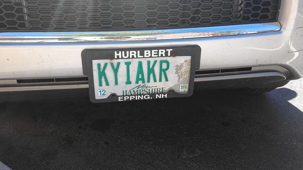 We went in search of the best vanity license plates Concord had to