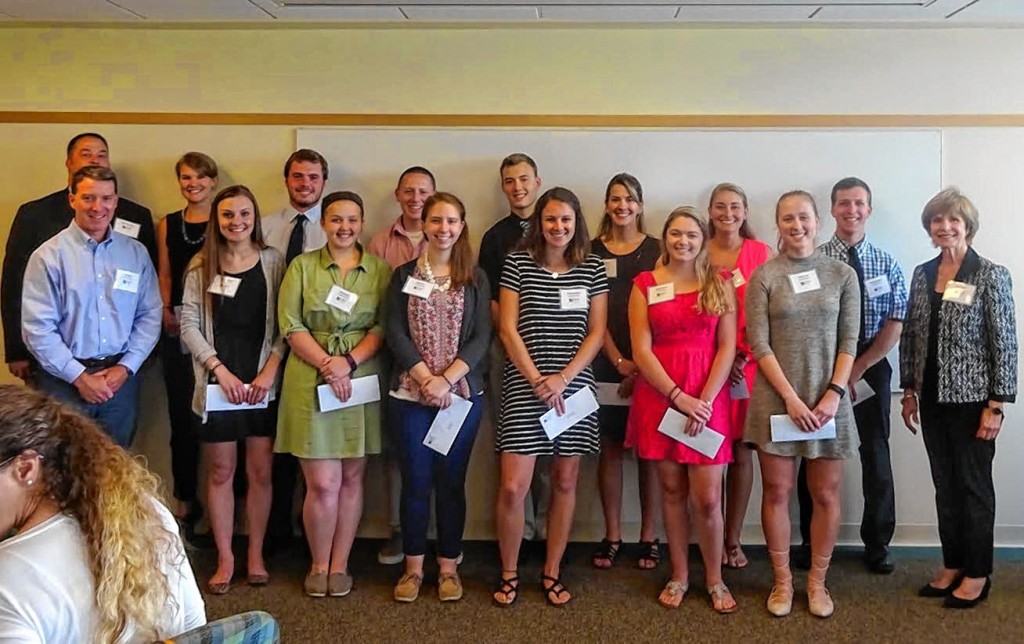 Courtesy image—Sixteen deserving students seeking a career in health care received scholarships through the Concord Hospital Trust Scholarship Fund.