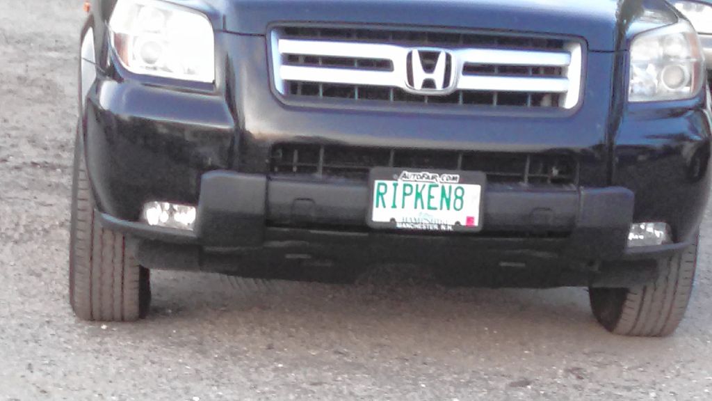 We went in search of the best vanity license plates Concord had to