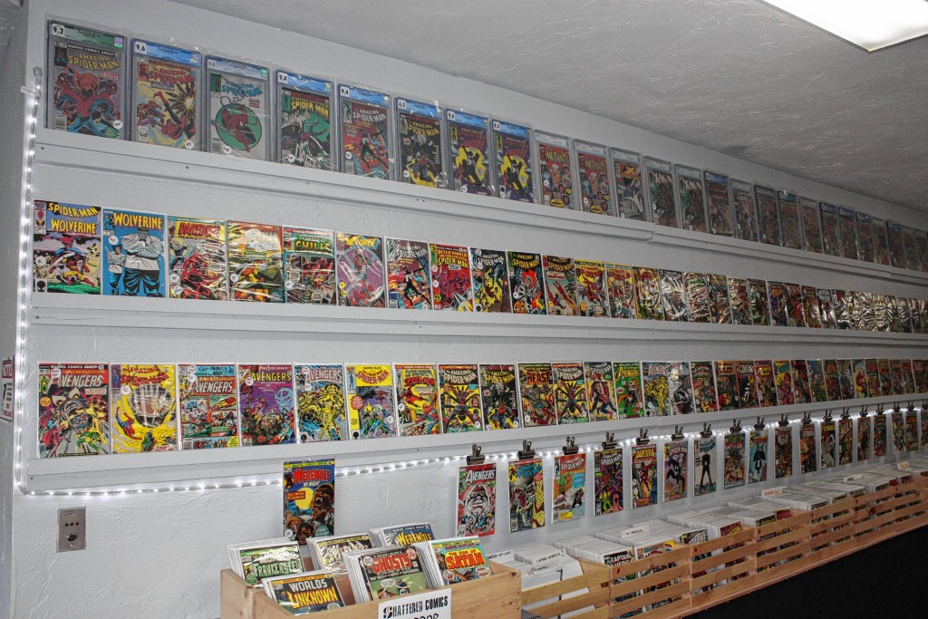 JON BODELL / Insider staff—We stopped by Shattered Comics to check out what they had.