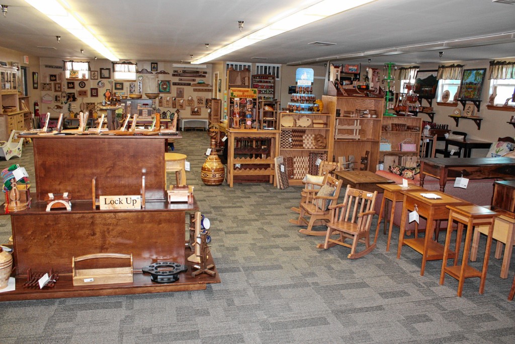 JON BODELL / Insider staff—Take a look at some of the items for sale at the Correctional Industries Retail Showroom across the street from the prison in Concord. All of the items are handmade by New Hampshire inmates.