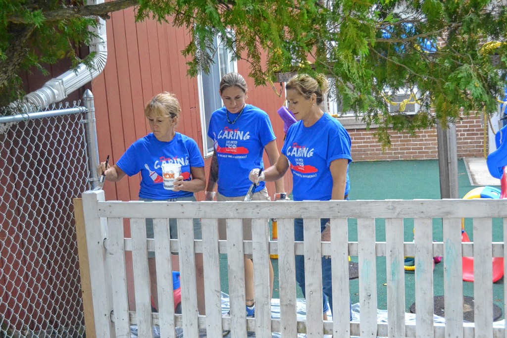 Tim Goodwin—Insider staffLast Wednesday was the Day of Caring in Merrimack County so we figured we'd scope out how volunteers were helping around Concord.