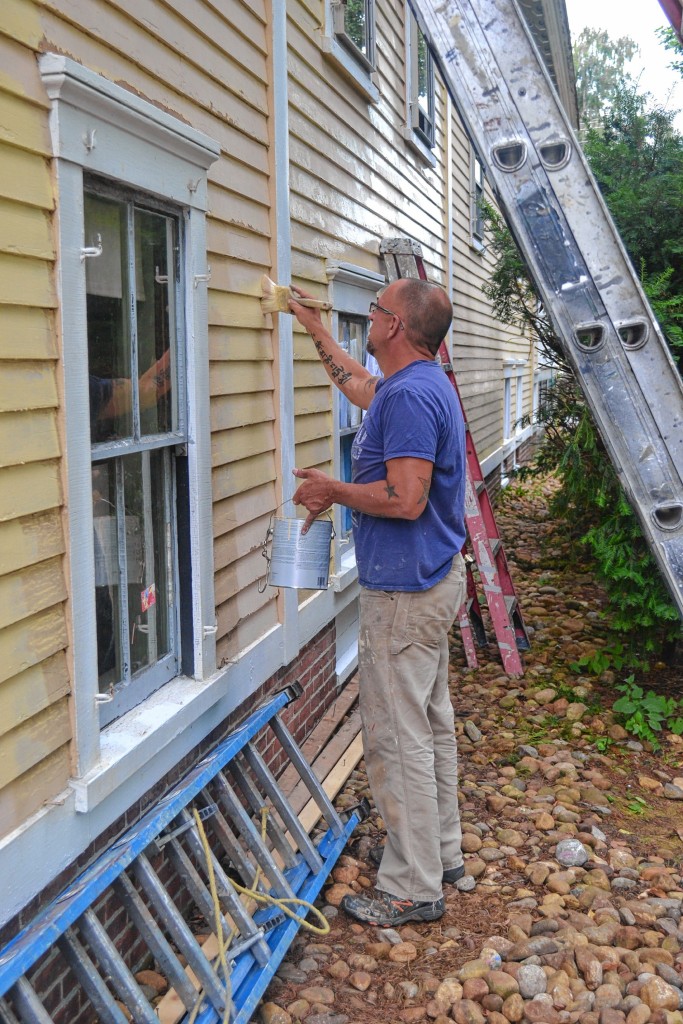 Tim Goodwin—Insider staffThe Yellow House at Kimball-Jenkins Estate is getting a fresh coat of paint.