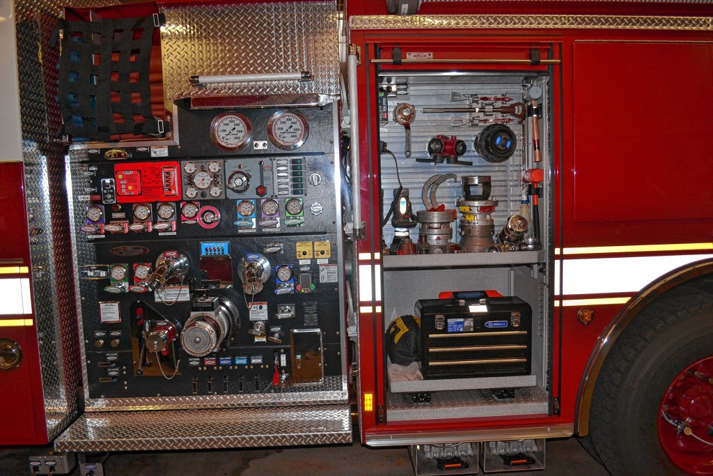Tim Goodwin—Insider staffThe Concord Fire Department rolled out its new Engine 5 for the Manor Fire Station this month and its got lots of cool features.
