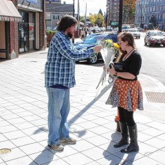 Beyond the Cubicle: Tim gave flowers to complete strangers