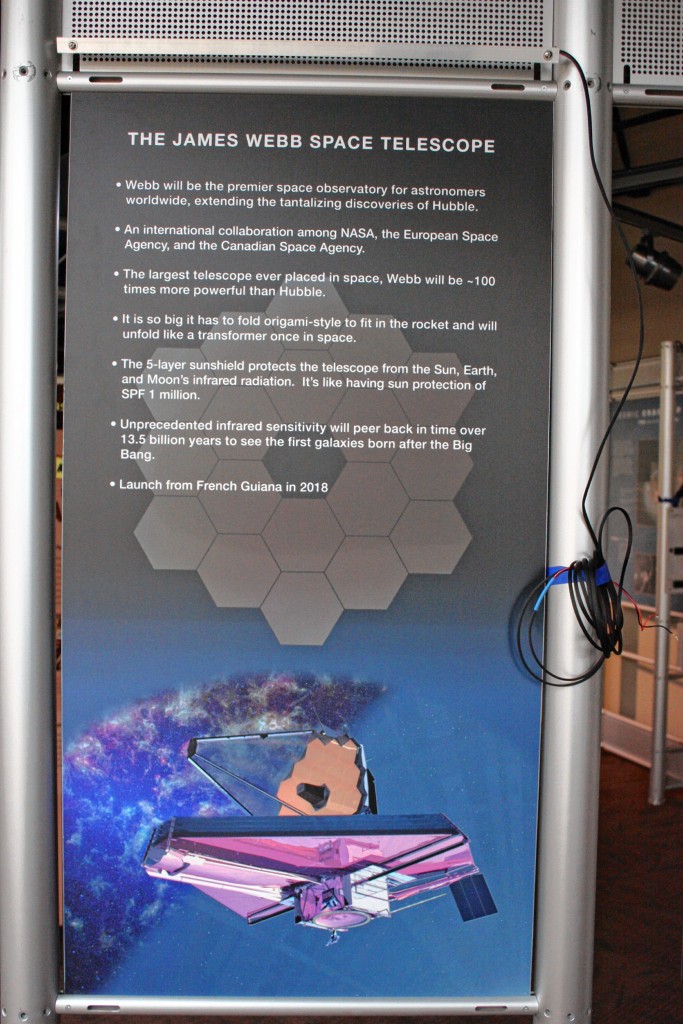 JON BODELL / Insider staff—Here's a sneak peek at the McAuliffe-Shepard Discovery Center's Hubble Telescope exhibit, which will run through the end of January. (Act surprised when you get there!)