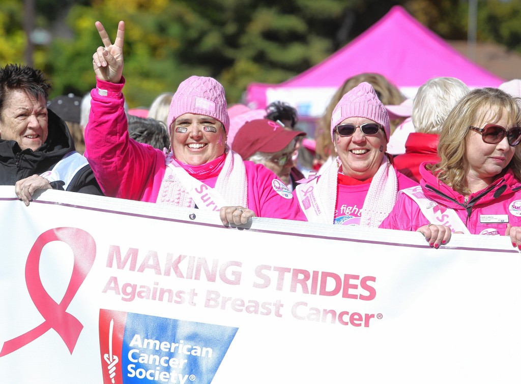 CourtesyLisa Ober, left, is a breast cancer survivor and has participated in Concord’s Making Strides walk since 1993.