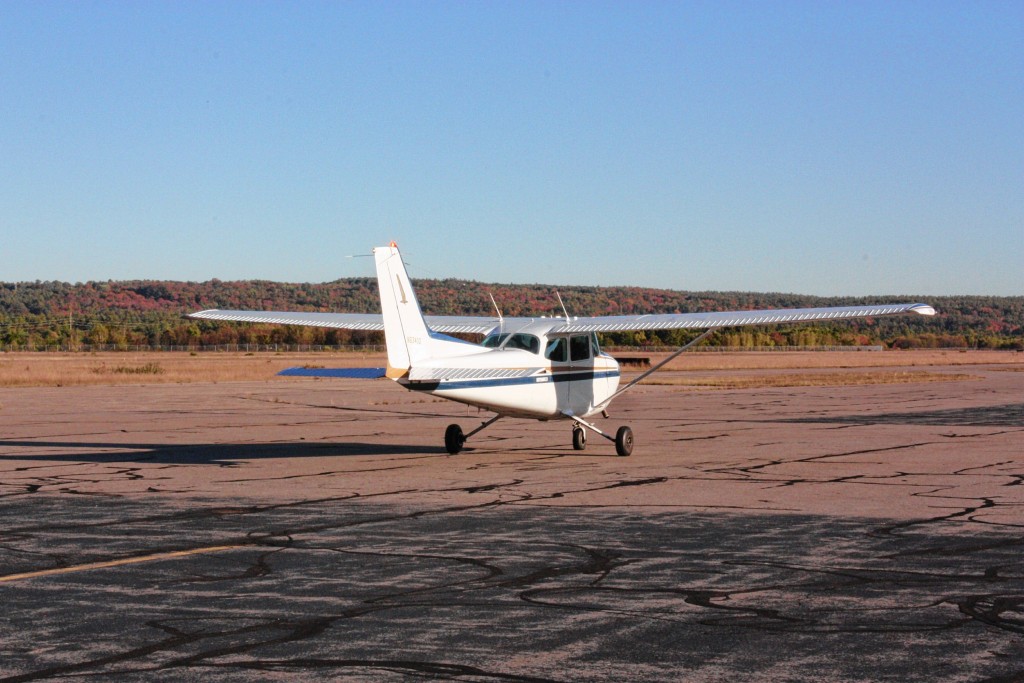 JON BODELL / Insider staff—Pre-flight Step 6: Before getting airborne, the pilot checks all the manual controls on the ground -- you'd hate to get up to 10,000 feet to discover the flaps don't work.