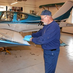 What goes into inspecting, repairing a plane?
