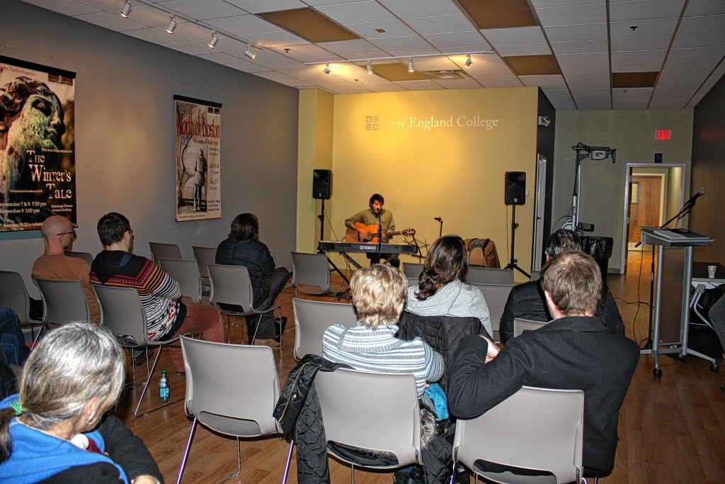 Pat Gochez performs at the first-ever Granite State of Mind at NEC Concord in January.