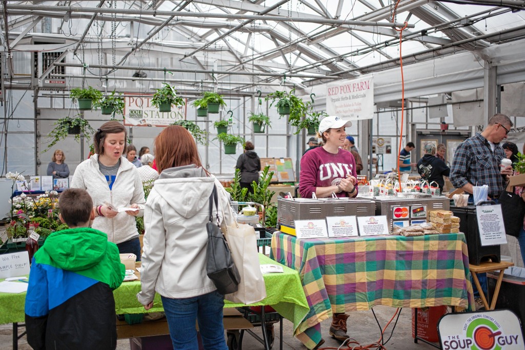 ELIZABETH FRANTZ / Monitor fileVisitors browse the Winter Farmers’ Market at Cole Gardens in April. The market opens for the season this Saturday.