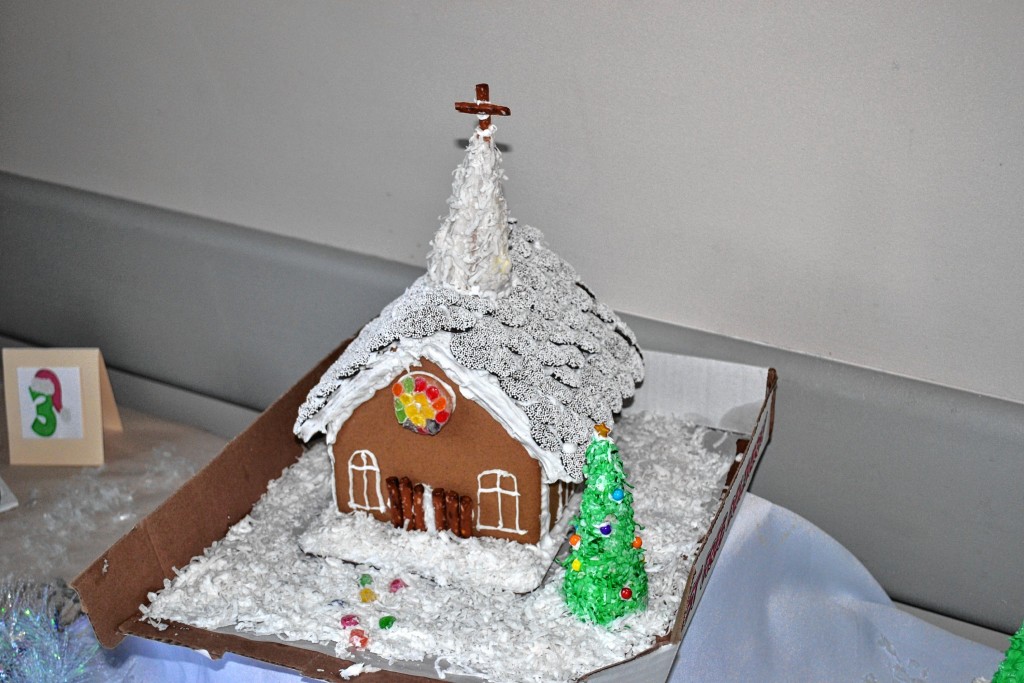 The employees at Presidential Oaks put together some pretty impressive gingerbread houses this year.