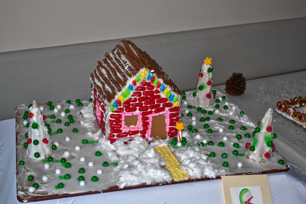 The employees at Presidential Oaks put together some pretty impressive gingerbread houses this year.