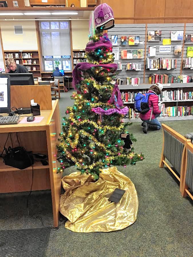 The Concord Public Library is accepting donations for its warming tree through Dec. 30.