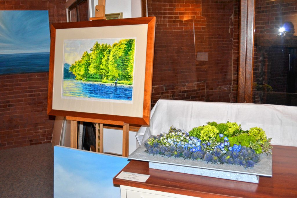 Art & Bloom, an annual art show featuring floral arrangements by Concord Garden Club members and local designers, was held last week at McGowan Fine Art. And in case you didn't make it to the three-day only exhibit, here is what you missed.