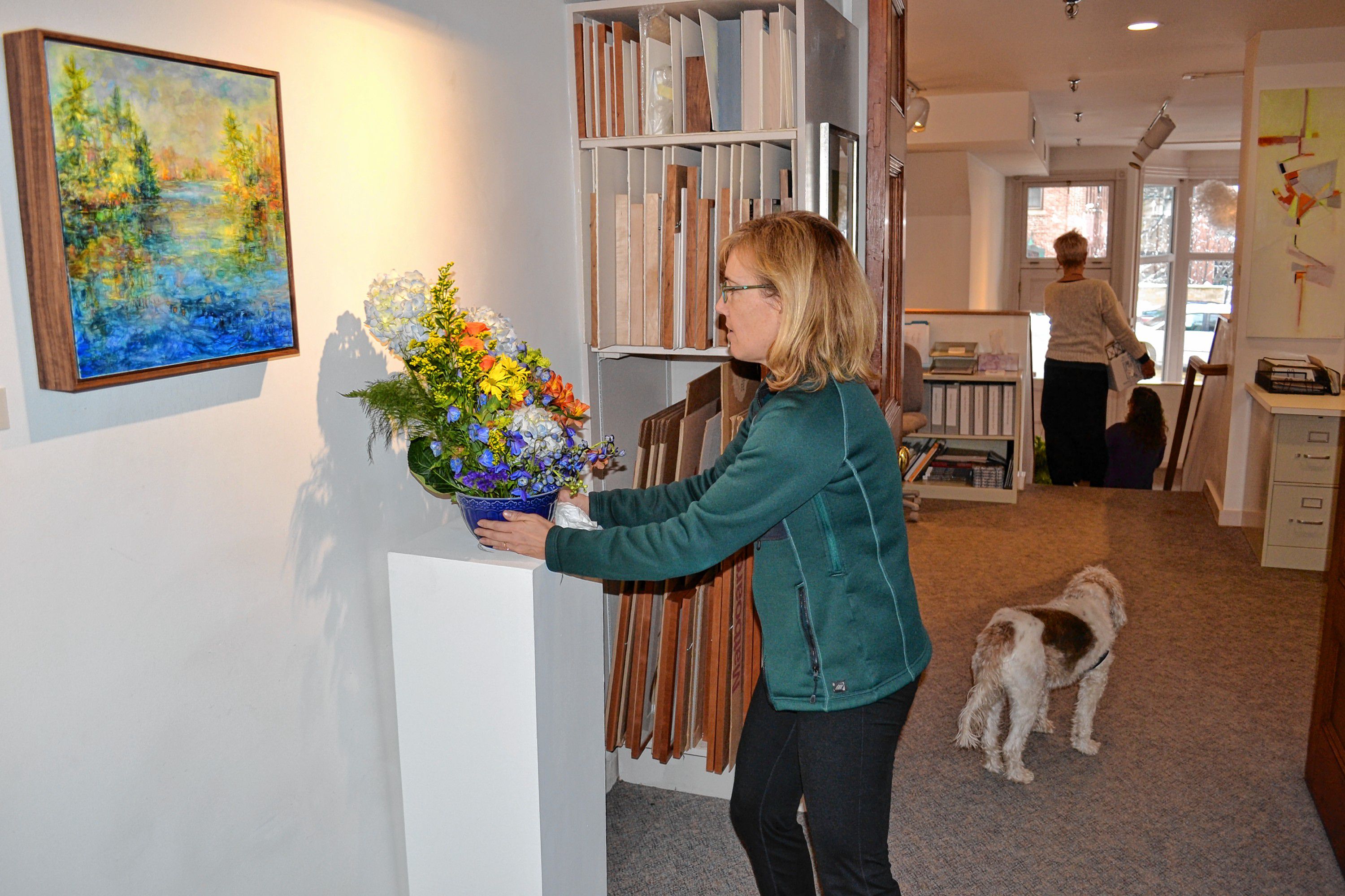 Ever wonder how the arrangements at Art & Bloom are created? Well so