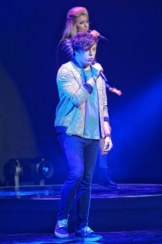 EXCLUSIVE IMAGE Alex Preston performs during American Idols Live!  2014 at the Broward Center for the Performing Arts on July 19, 2014 in Ft Lauderdale, Florida.  (Photo by (Photo Jeff Daly/Invision/AP)