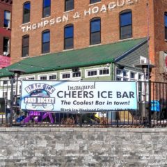 Cheers is going to have a bar – made of ice – for Black Ice