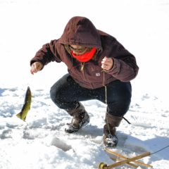 We learned about the spots to go ice fishing in Concord and Bow