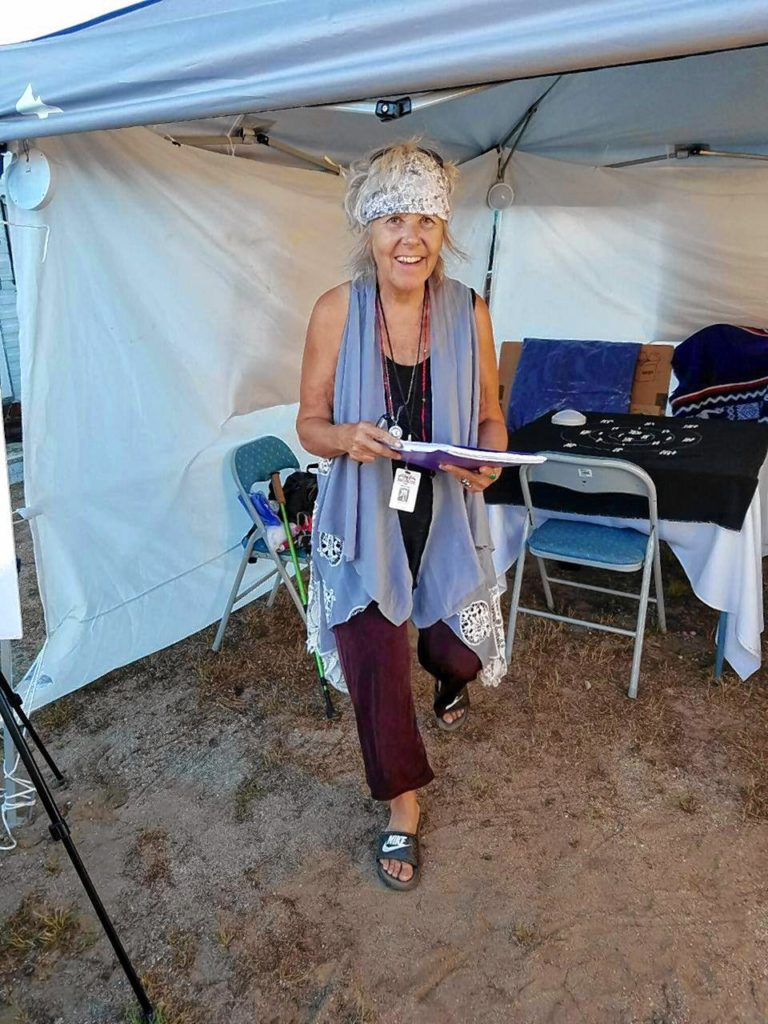 Professional psychic medium Dawn Drew, along with about 30 other exhibitors, will be on hand at the Holistic Health/Psychic Fair at the Bektash Shrine Center on Saturday.