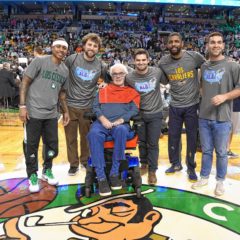 Thomson brothers, Gene Connolly honored at Celtics game