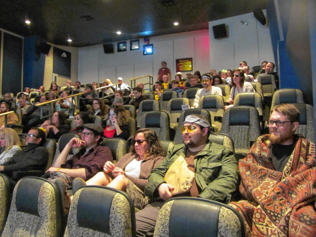 Fans of The Big Lebowski packed Red River Theatres -- many in fully costume -- in March 2015, the last time a Big Lebowski night was held at the theater. See if you can top these costumes when you go Thursday night.(Courtesy of Red River Theatres)