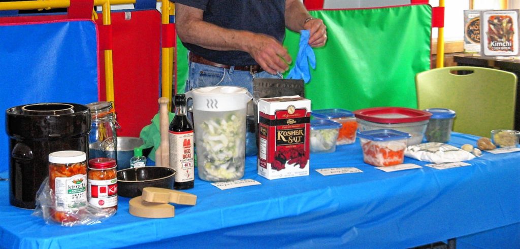 One of the popular stations at last year's How-To Festival at Concord Public Library was this How To Make Kimchi one, which will return Saturday for the second annual festival. Courtesy of Concord Public Library