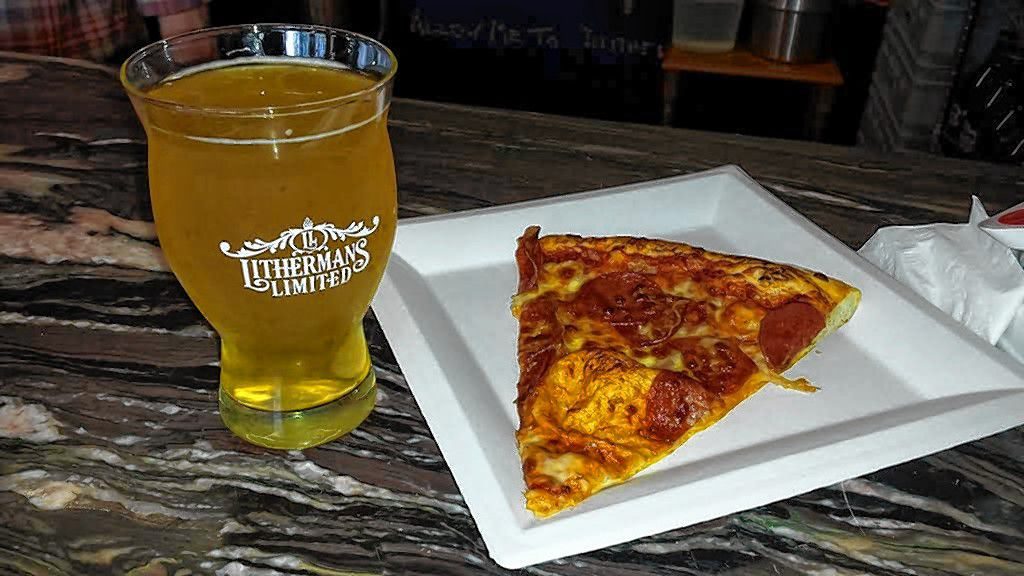 Now that Lithermans Limited in serving food in its tap room, you can get a full pint of your favorite beer. Tim Goodwin