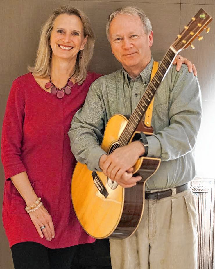 Peggo Horstmann Hodes and Kent Allyn will perform at this month's Bach's Lunch concert. Courtesy