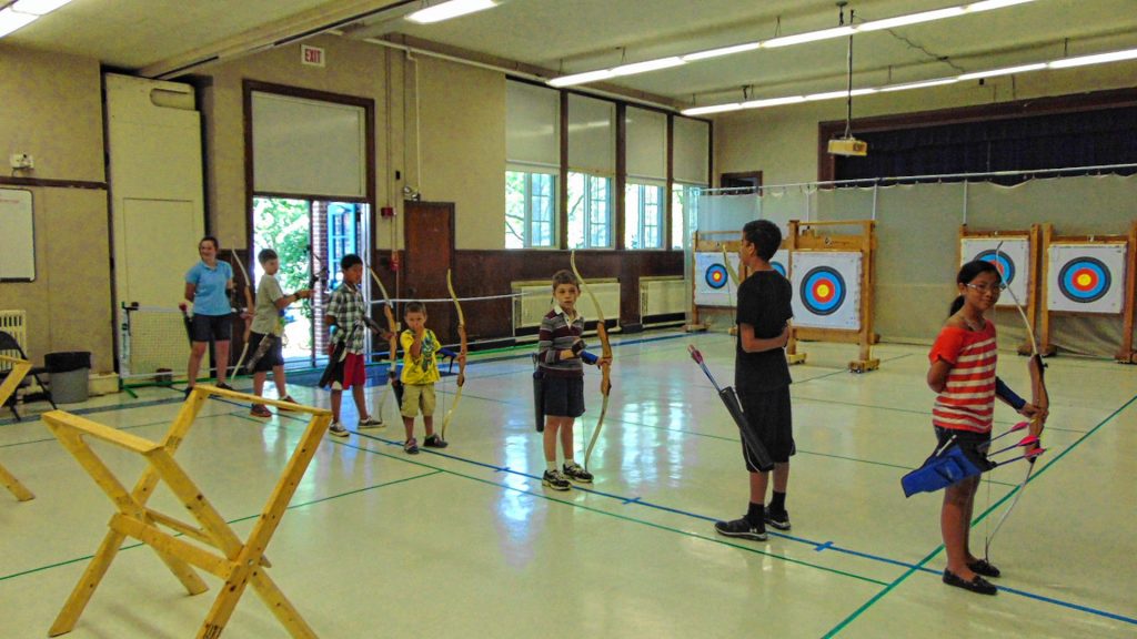 Campers work on their sporting skills at Concord Parks and Recreation summer camps.  Courtesy of Concord Parks and Recreation