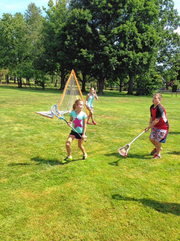 Campers work on their sporting skills at Concord Parks and Recreation summer camps.  Courtesy of Concord Parks and Recreation