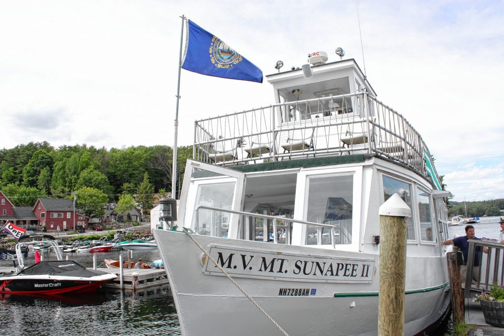 The M.V. Mt. Sunapee II takes passengers on relaxing cruises around Lake Sunapee. She's a fine ship, for sure. JON BODELL / Insider staff