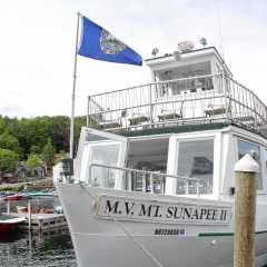 We took a leisurely cruise on Lake Sunapee aboard the M.V. MT. Sunapee II