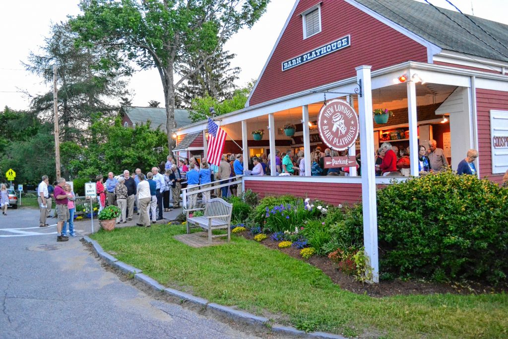 It's no uncommon to see the porch outside the New London Barn Playhouse packed with people on performance nights. After all, their motto is 'See You on the Porch.' TIM GOODWIN / Insider staff