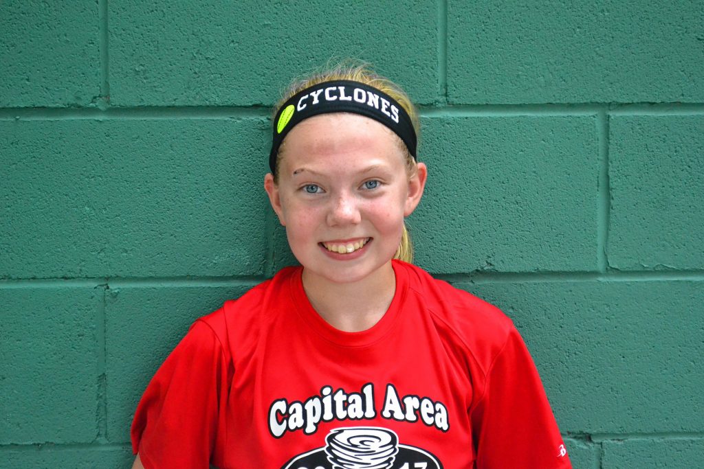 Steph Elrick  Nickname: Game day  Age: 11  Position: SS/P  Hometown: Hopkinton  What are you looking forward to most about the world series? Spending time with my teammates.   What is your best memory from this season so far? Probably winning regionals, when we got the last out.   Outside of softball, what is your favorite hobby? Playing guitar.   What is your favorite flavor of ice cream? Chocolate lovers chocolate   What are your plans for the rest of your summer vacation? I might be going to Smugglers’ Notch in Vermont  TIM GOODWIN / Insider staff