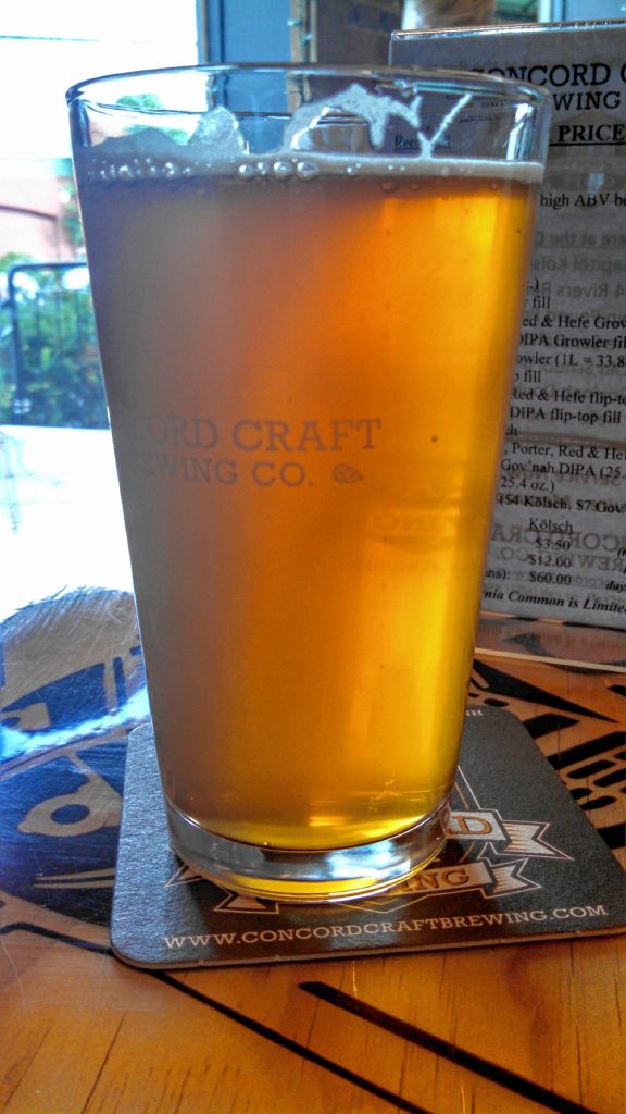 We ordered a full pint of The Senetah IPA at Concord Craft Brewing Co. last week. That's right, the little brewery on Storrs Street is now serving full pints of beer, as well as a limited selection of food. JON BODELL / Insider staff