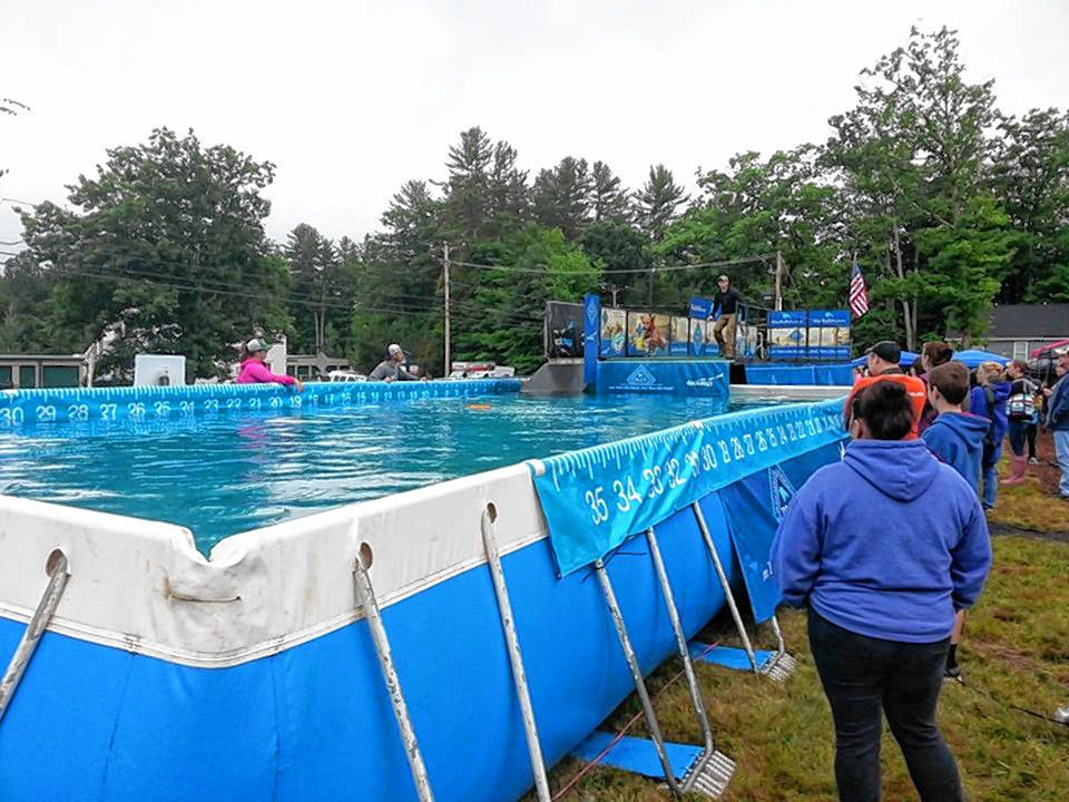 Last year's DockDogs event was a smash hit with the pups, and organizers hope this year's is even bigger and better. Courtesy of Osborne's Agway