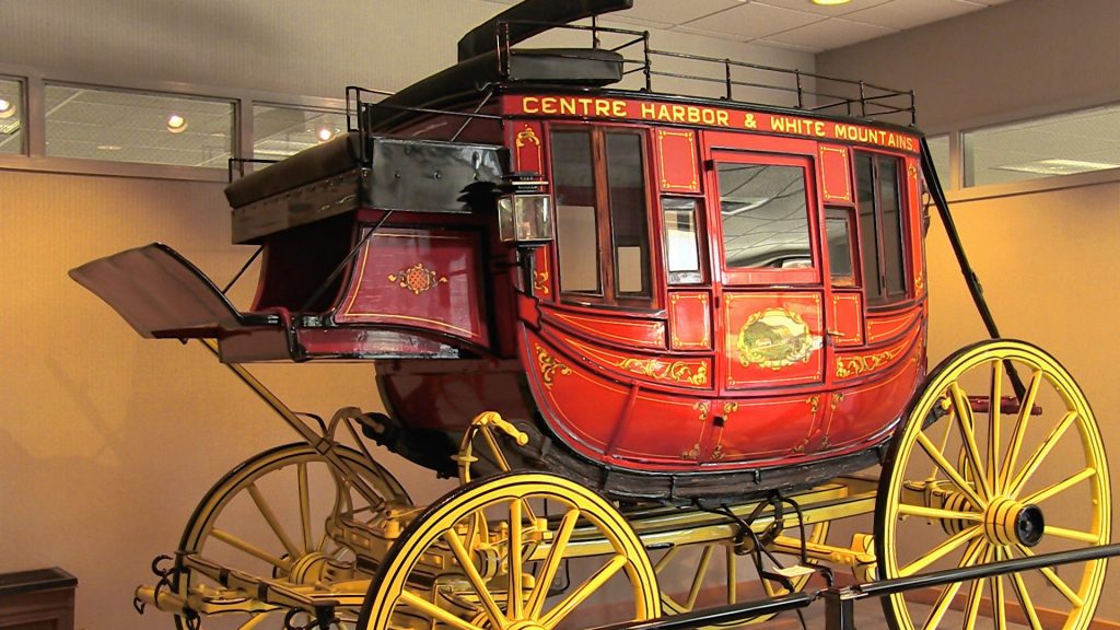 The Concord Coach that lives at the Concord Monitor was featured in the documentary, 'The Concord Coach: A New Hampshire Legacy.' Courtesy