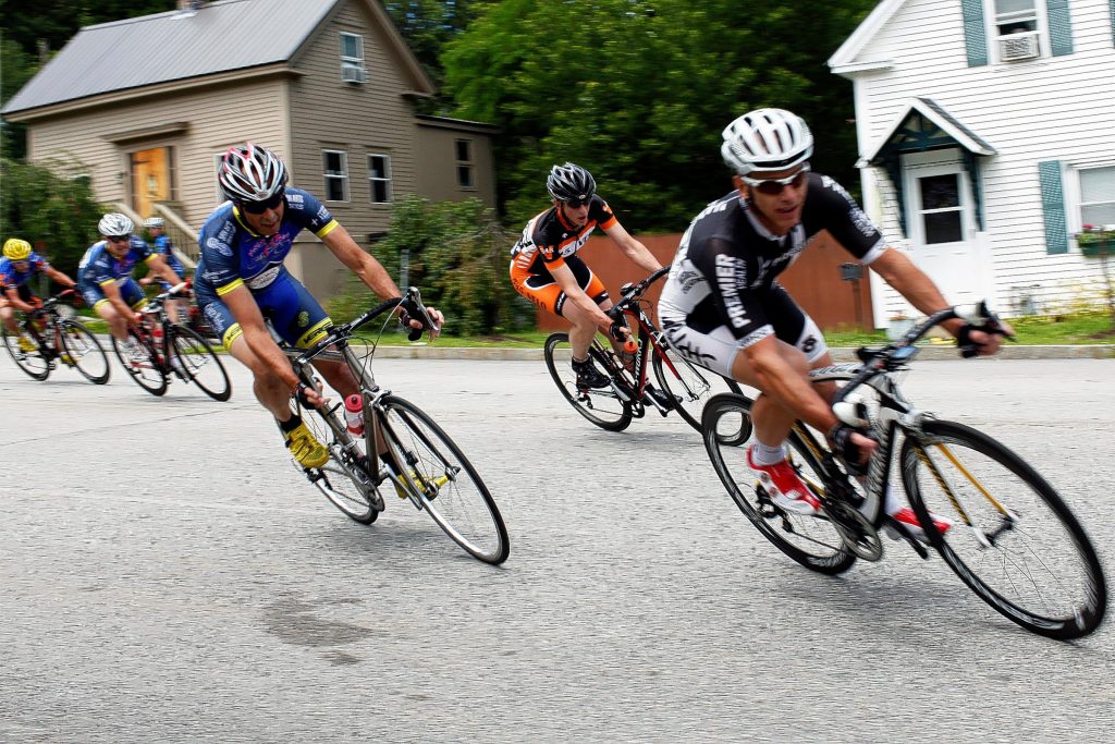 Cyclists race in the 33rd annual ENGVT Concord Criterium in Concord on Saturday, Aug. 3, 2013.  (TAEHOON KIM / Monitor staff) Taehoon Kim