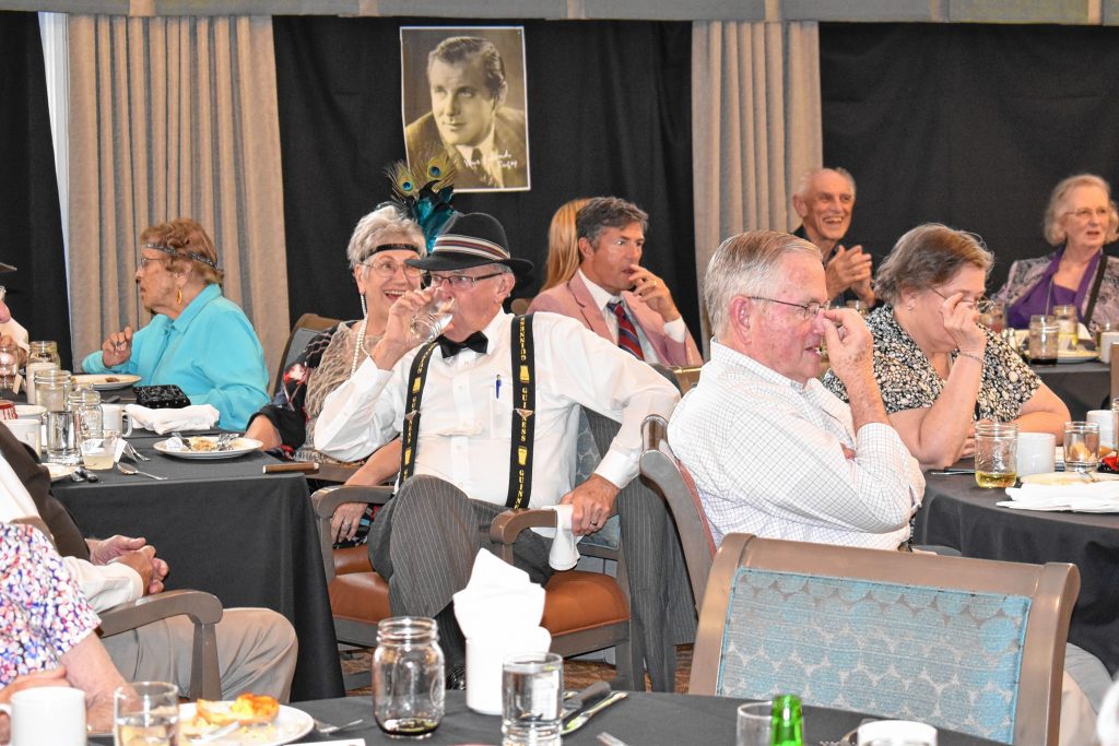 It was a roarin' '20s good time at Havenwood Heritage Heights recently, where a murder mystery dinner was held as part of the senior living center's yearlong 50th anniversary celebration.  Courtesy of Jane Poitras / Havenwood Heritage Heights