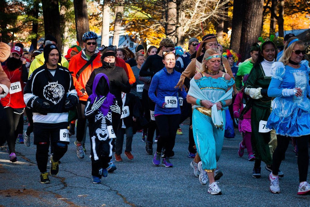 The Families in Transition Wicked FIT Run took place in Rollins Park in Concord, Saturday, Oct. 31, 2015.  (ELIZABETH FRANTZ / Monitor staff) ELIZABETH FRANTZ
