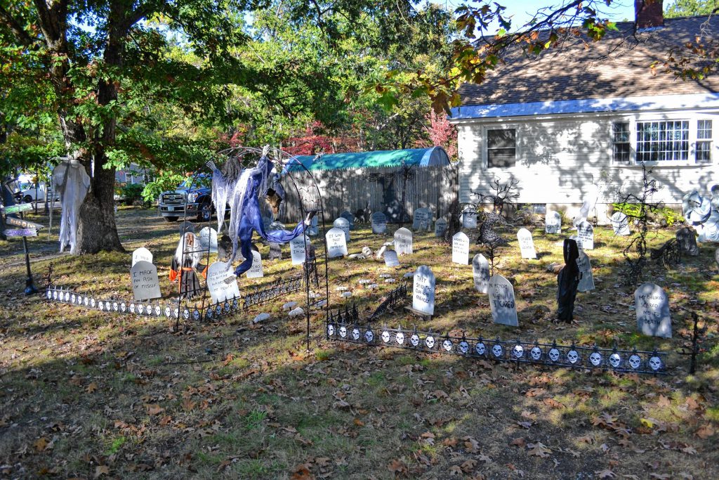 The MacKenzie's on East Side Drive are a destination for Halloween enthusiasts. TIM GOODWIN / Insider staff