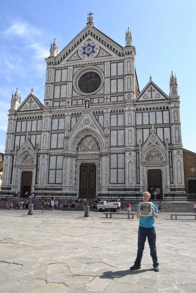 The Monitor's Sarah Pearson got married to the love of her life, Matt, this summer and the two went on a whirlwind adventure for Italy for their honeymoon. And of course, they brought us along and snapped a photo outside Santa Croce in Florence. SARAH PEARSON / For the Insider