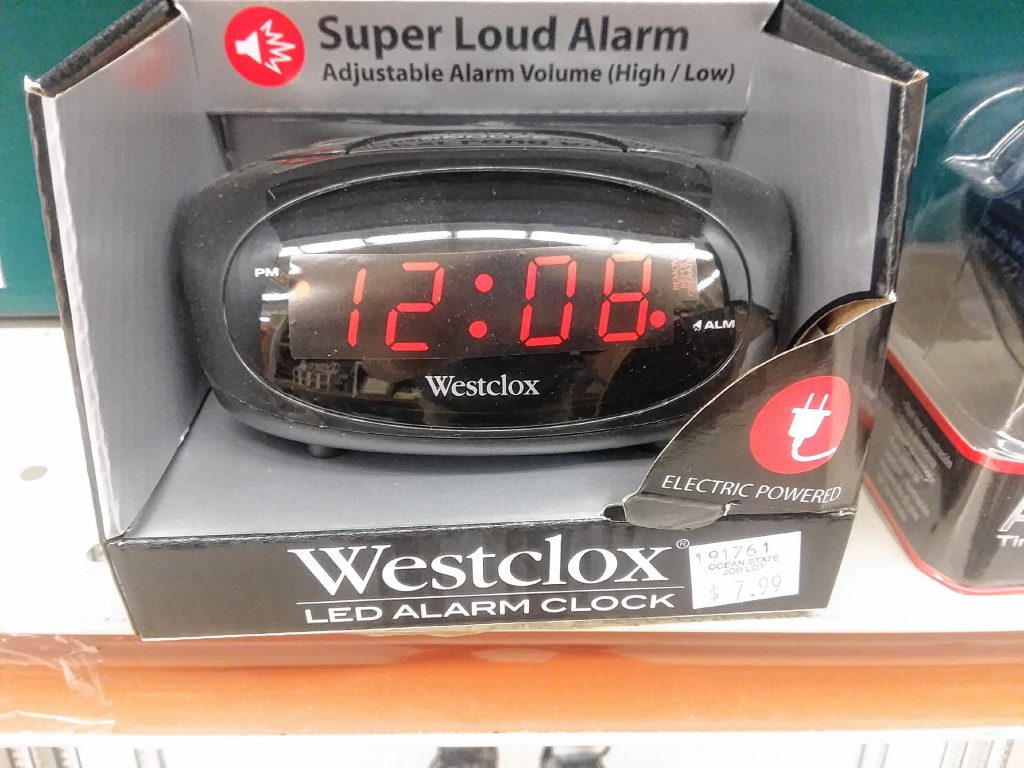 Now we all know that no one uses an alarm clock anymore. Isn't that why they make cell phones? TIM GOODWIN / Insider staff